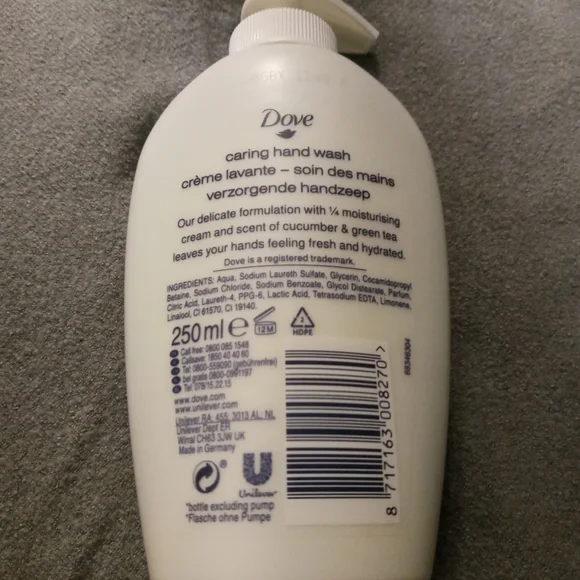 Dove Hand Wash 250 ml - Picture 2 of 3